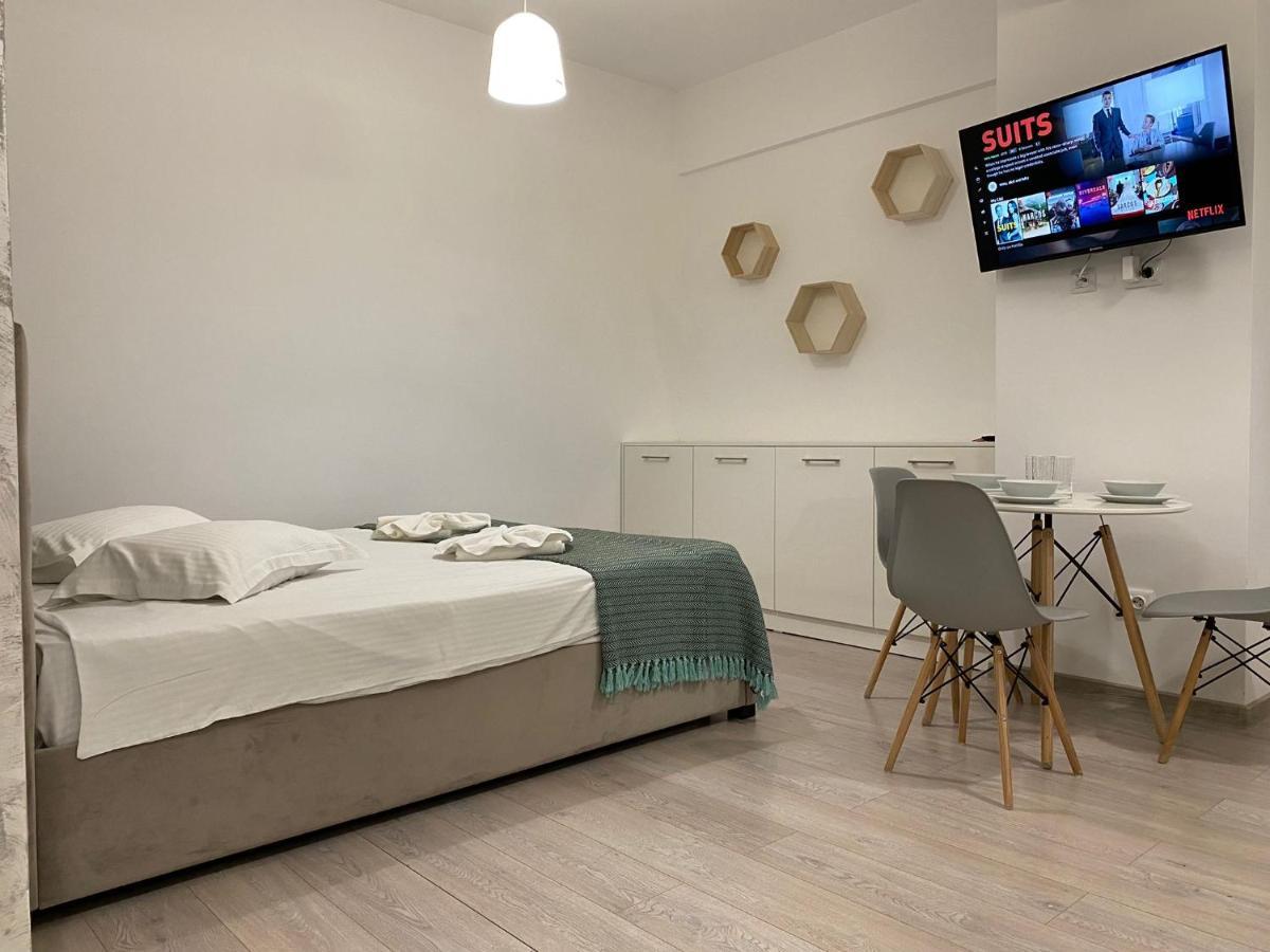 Studios & Apartments Palas By Glam At Lazar Towers Iasi Eksteriør billede