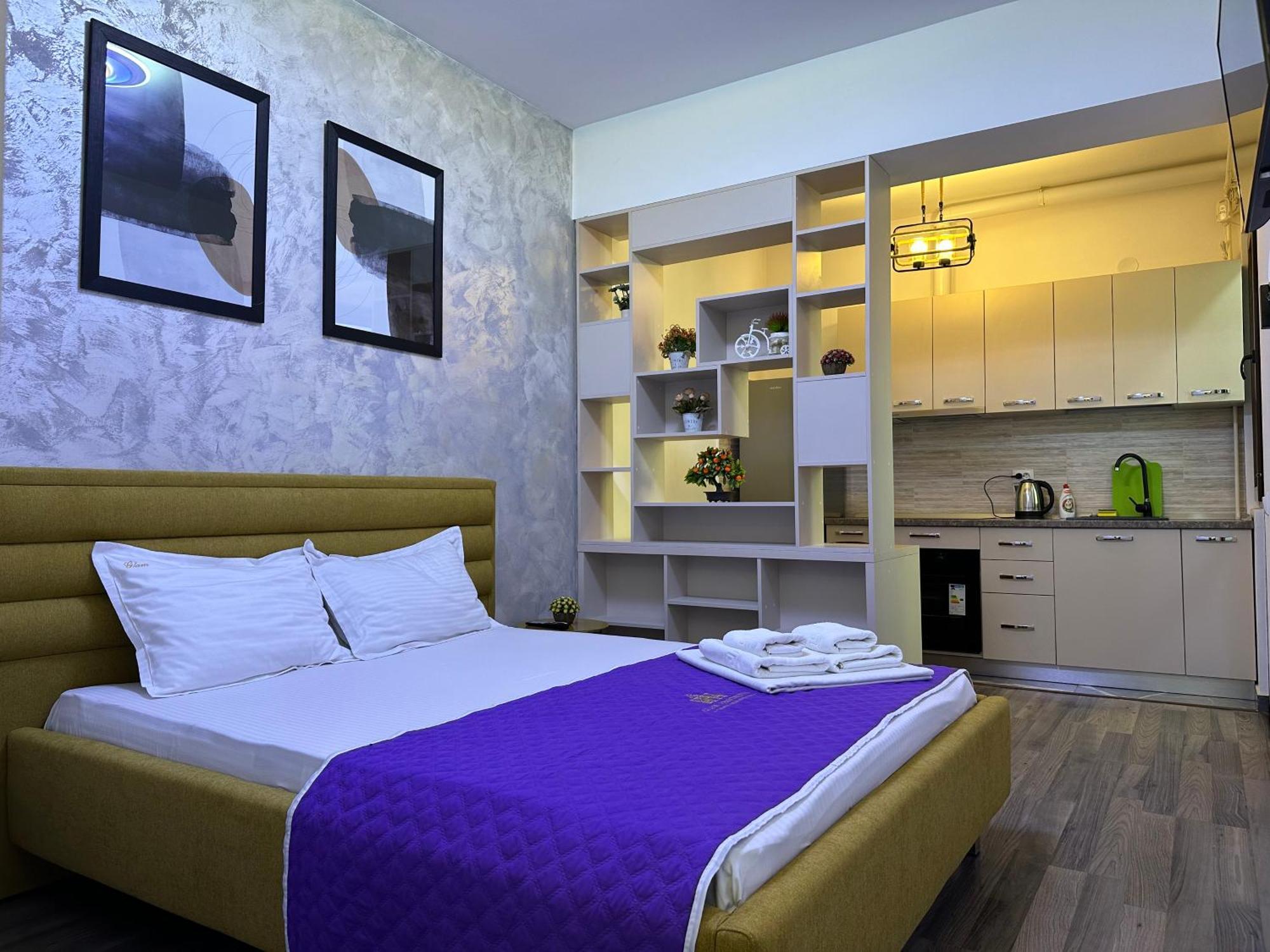 Studios & Apartments Palas By Glam At Lazar Towers Iasi Eksteriør billede