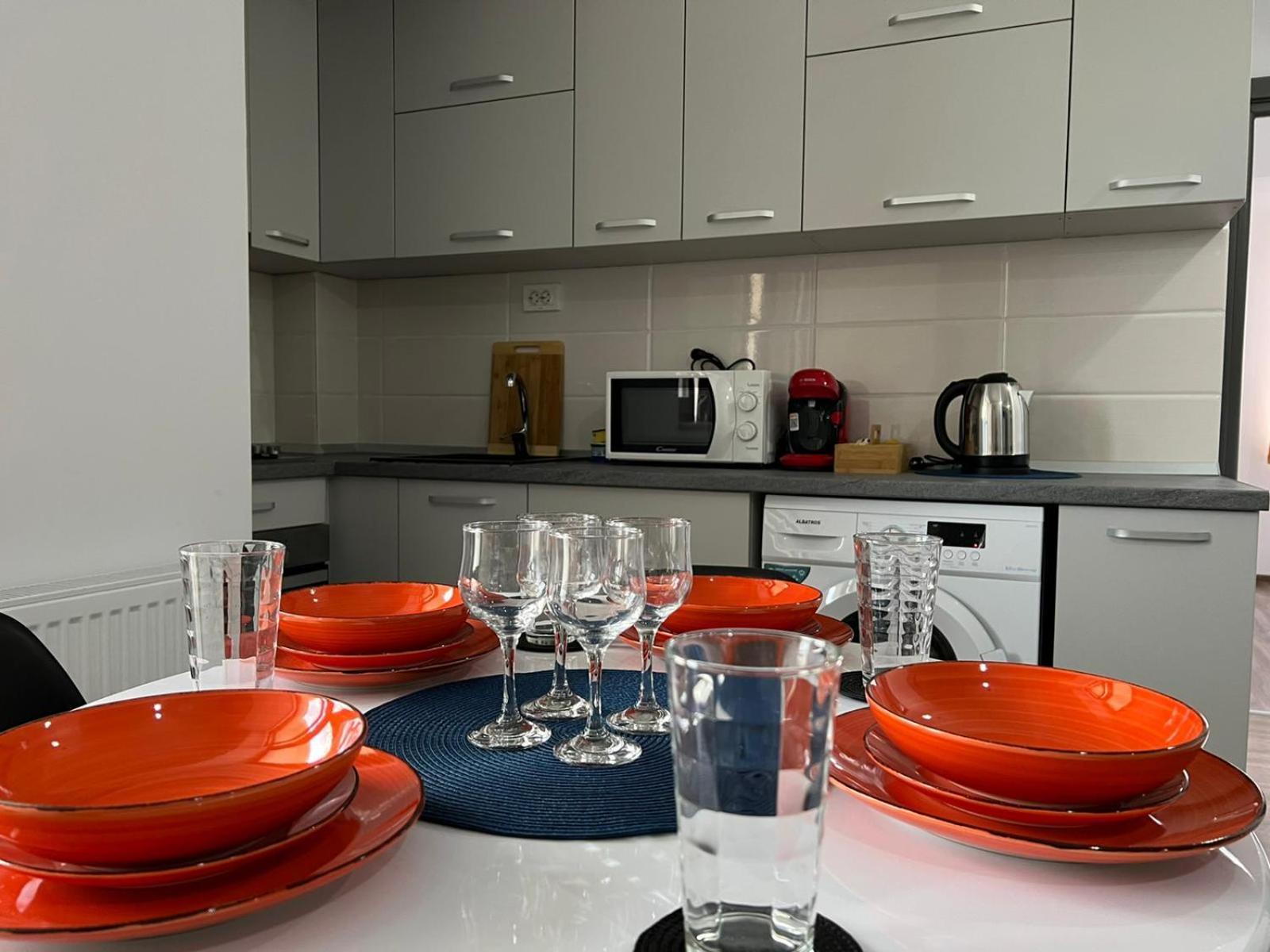 Studios & Apartments Palas By Glam At Lazar Towers Iasi Eksteriør billede