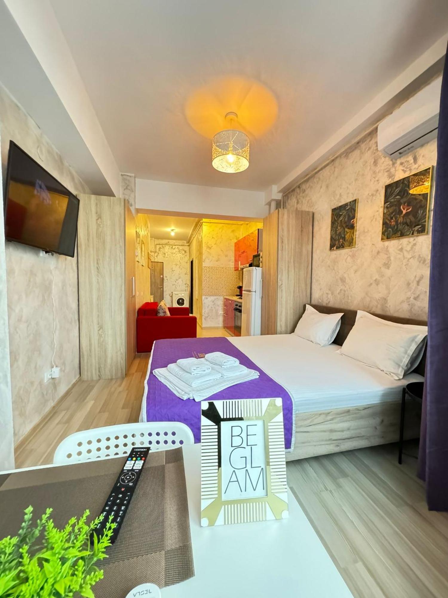 Studios & Apartments Palas By Glam At Lazar Towers Iasi Eksteriør billede